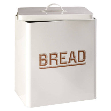 Orsina Easton 5-Piece Grey Kitchen Storage Set | Bread Bin & Canisters
