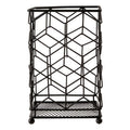 Orsina Vertex Contour Utensil Holder – Matte Black Wire Kitchen Caddy