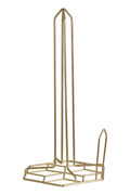 Orsina Vertex Gold Kitchen Roll Holder – Matte Iron Paper Towel Stand