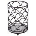 Orsina Vertex Deco Utensil Holder – Matte Black Kitchen Organizer