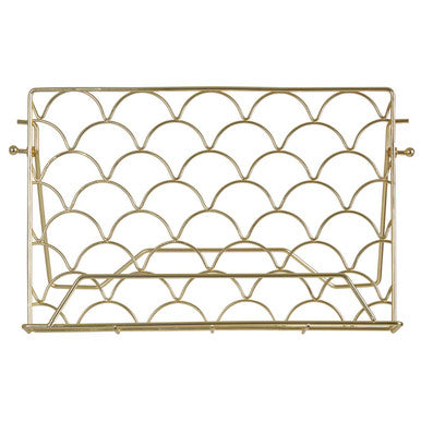 Orsina Vertex Deco Matte Gold Cookbook Stand & Tablet Holder