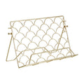 Orsina Vertex Deco Matte Gold Cookbook Stand & Tablet Holder