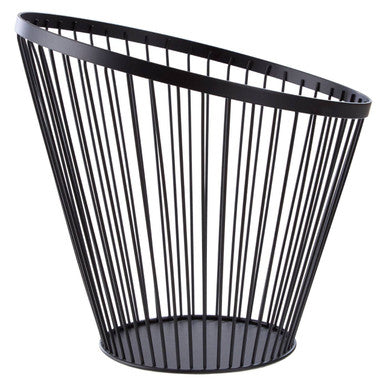 Orsina Emery Tall Wire Fruit Basket – Matte Black Kitchen Storage