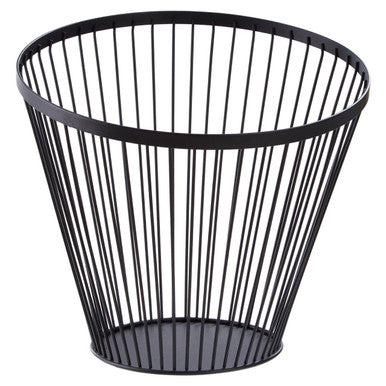 Orsina Emery Tall Wire Fruit Basket – Matte Black Kitchen Storage