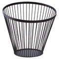 Orsina Emery Tall Wire Fruit Basket – Matte Black Kitchen Storage