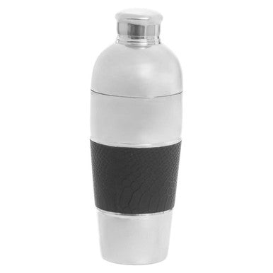 Orsina Silver Finish Cocktail Shaker – Stainless Mixology Tool with Grip