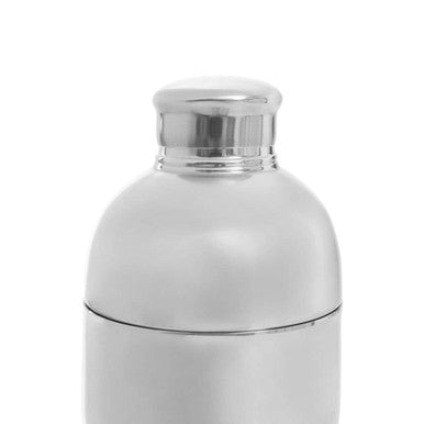 Orsina Silver Finish Cocktail Shaker – Stainless Mixology Tool with Grip