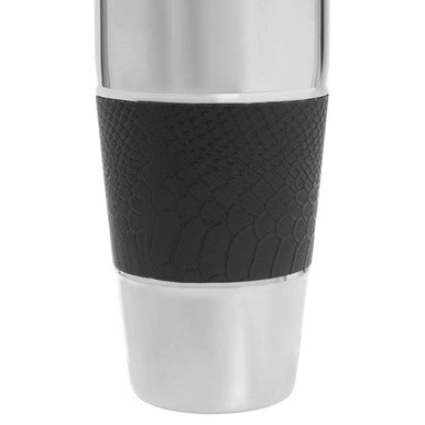 Orsina Silver Finish Cocktail Shaker – Stainless Mixology Tool with Grip