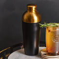 Orsina Mixology Cocktail Shaker – Gold and Matte Black Barware
