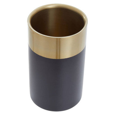 Orsina Mixology Wine and Champagne Cooler – Matte Black & Gold