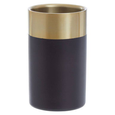 Orsina Mixology Wine and Champagne Cooler – Matte Black & Gold