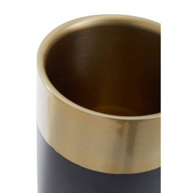Orsina Mixology Wine and Champagne Cooler – Matte Black & Gold