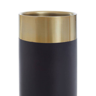 Orsina Mixology Wine and Champagne Cooler – Matte Black & Gold
