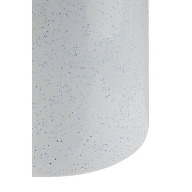 Orsina Hygge Large Food Canister – White Enamel Kitchen Storage Jar