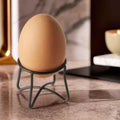 Orsina Hygge Single Egg Holder – Matte Black Iron Minimalist Tableware