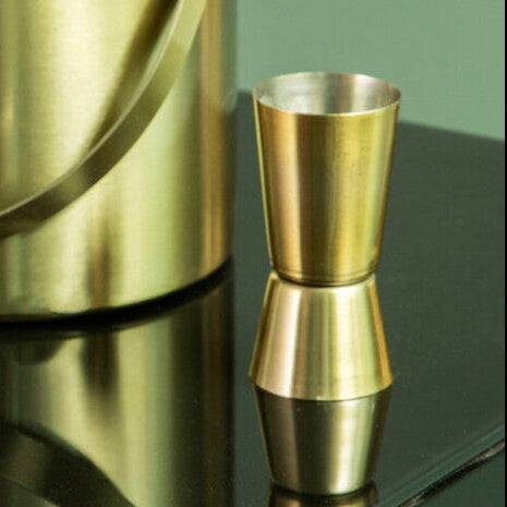 Orsina Mixology Gold Double Jigger | 30/60ml Stainless Steel Bar Tool