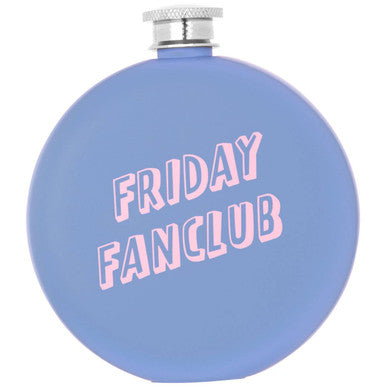 Orsina Mimo Friday Fanclub Hip Flask – Blue Pocket Flask for Spirits