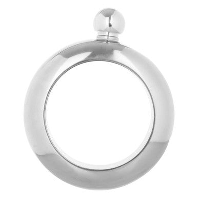 Mimo Silver Bangle Hip Flask – Wearable Bracelet Flask by Orsina
