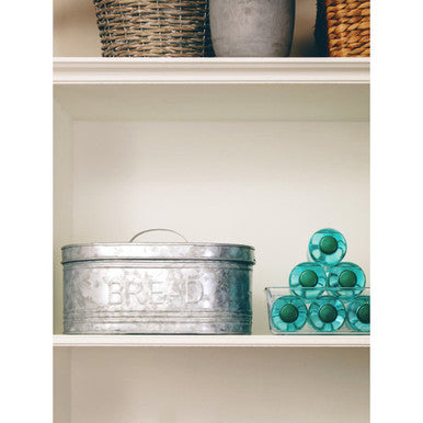 Orsina Drummond Bread Bin – Galvanised Steel Kitchen Storage Box