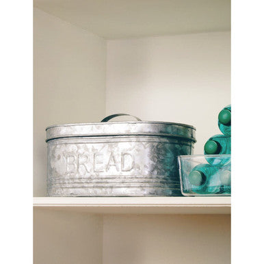 Orsina Drummond Bread Bin – Galvanised Steel Kitchen Storage Box