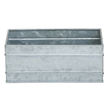 Orsina Drummond Galvanised Steel Rectangular Tissue Box Cover