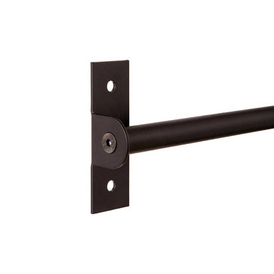Orsina Sorello Matt Black Hanging Rail – Modern Wall Storage System
