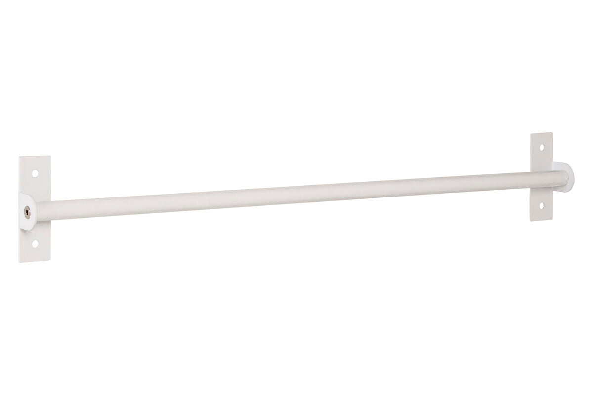 Orsina Sorello White Hanging Rail – Minimalist Wall Storage Bar