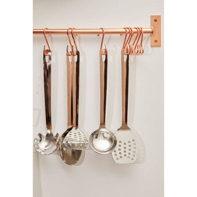 Orsina Sorello Rose Gold Hanging Rail – Wall Mounted Clothes Rack