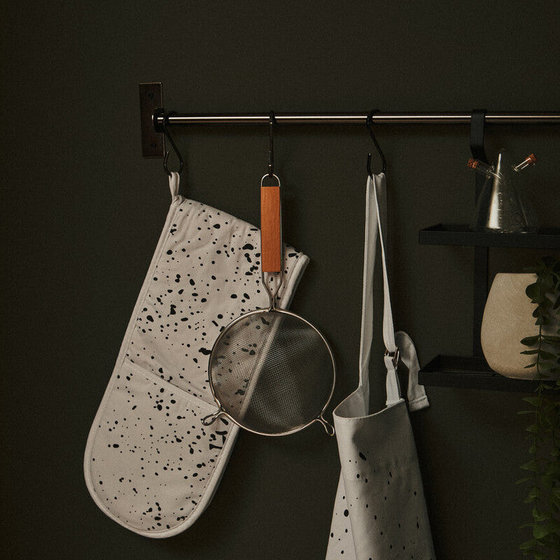 Orsina Sorello Gunmetal Black Hanging Rail – Industrial Wall Storage