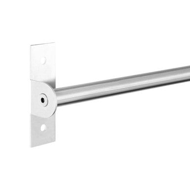 Orsina Sorello Brushed Chrome Hanging Rail | Wall Mounted Storage