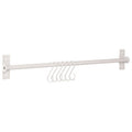 Orsina Sorello Matt White S Hooks for Rails - Set of 10 Storage Hooks