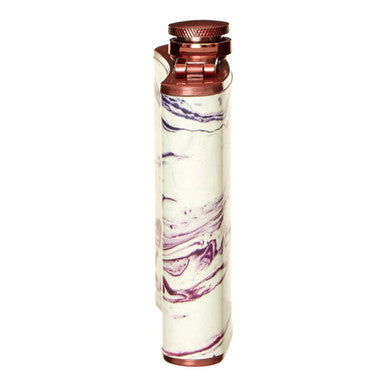 Orsina Auden Rose Gold Hip Flask – Marble Effect Bar Accessory