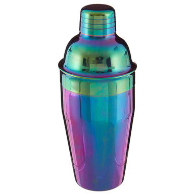 Orsina Auden Cocktail Shaker – Iridescent Oil Slick Finish Barware