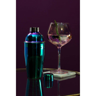 Orsina Auden Cocktail Shaker – Iridescent Oil Slick Finish Barware