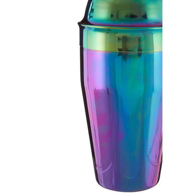 Orsina Auden Cocktail Shaker – Iridescent Oil Slick Finish Barware
