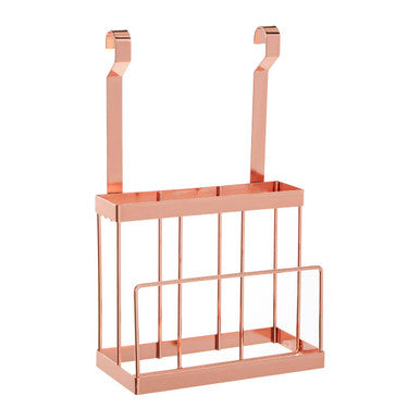 Orsina Rose Gold Hanging Knife Storage Rack & Cutting Board Holder