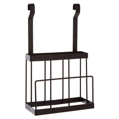 Orsina Sorello Matt Black Hanging Knife Rack & Storage Organizer