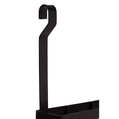 Orsina Sorello Matt Black Hanging Knife Rack & Storage Organizer
