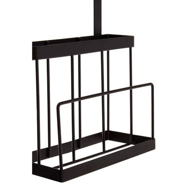 Orsina Sorello Matt Black Hanging Knife Rack & Storage Organizer