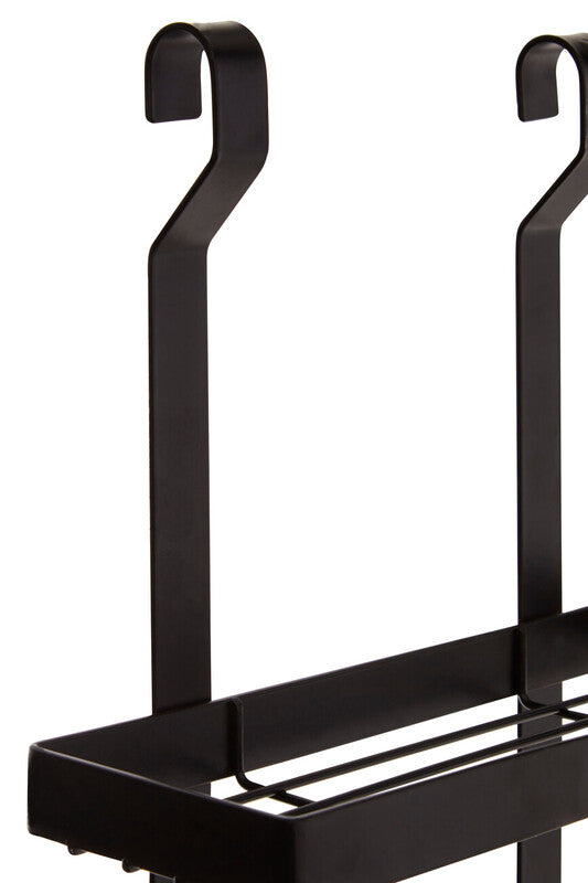 Orsina Sorello 3-Tier Hanging Kitchen Rack - Matt Black Storage