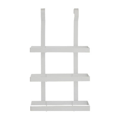 Orsina Sorello 3-Tier Hanging Kitchen Rack – White Iron Spice Shelf