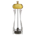 Orsina Cody Small Salt or Pepper Mill – Clear Acrylic with Gold Top