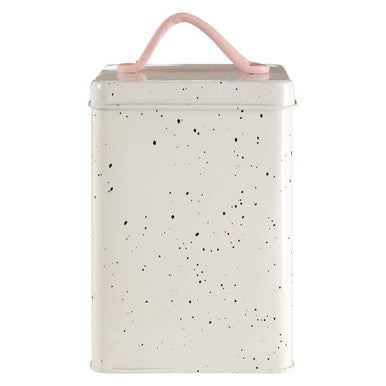 Orsina Sweet Heart Small Ceramic Storage Canister – Speckled Finish