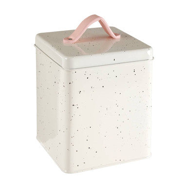 Orsina Sweet Heart Large Ceramic Food Storage Canister | Creamy White