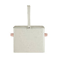 Orsina Sweet Heart Cleaning Caddy – Silver Housekeeper Storage Box