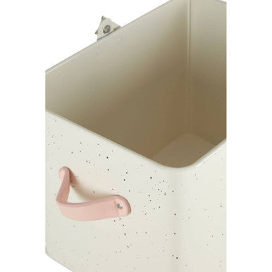 Orsina Sweet Heart Cleaning Caddy – Silver Housekeeper Storage Box