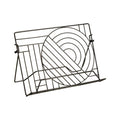 Orsina Vertex Cookbook Stand – Black Nickel Finish Recipe Holder
