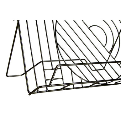Orsina Vertex Cookbook Stand – Black Nickel Finish Recipe Holder