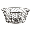 Orsina Vertex Fruit Basket – Black Powder Coated Kitchen Storage Bowl