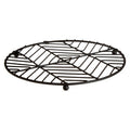 Orsina Vertex Round Wire Trivet – Black Powder Coat Heat Protector